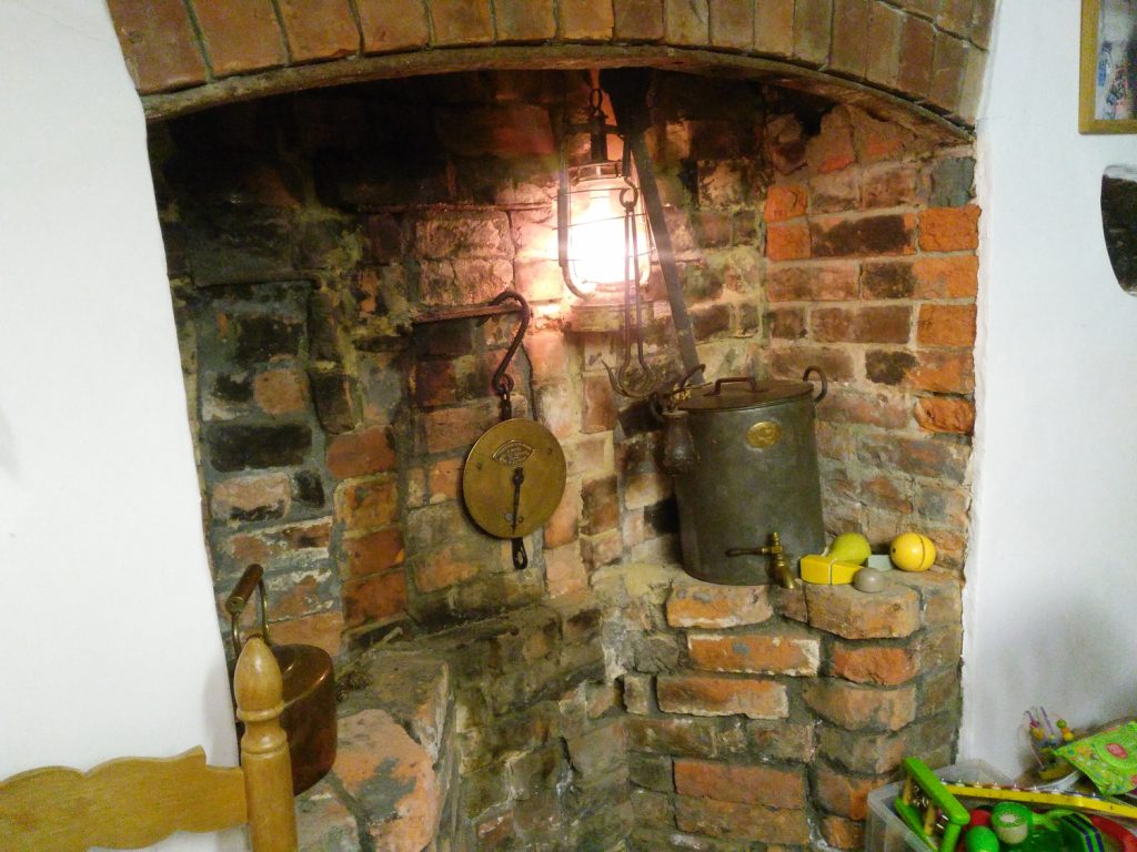 old fireplace